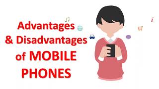 A short and smart essay on advantages and disadvantages of mobile phone in English [upl. by Ahseiyt]