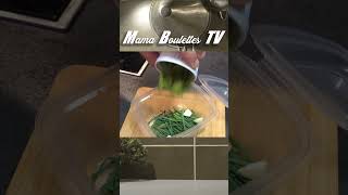 SAUCE BLANCHE A LA MENTHE 🌿 sauceblanche menthe sauce shortscooking shortscookingvideo cuisine [upl. by Arehc]