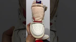 Wmns Air Jordan 1 Retro High OG Sail Cinnabar 🌝🌝 unboxing shoes sneakers jordan [upl. by Leduar]