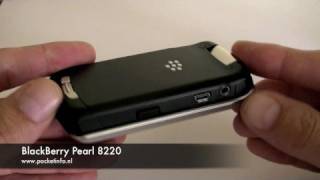 BlackBerry Pearl 8220  part 1 [upl. by Oicnerual449]