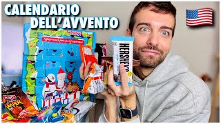 CALENDARIO DELLAVVENTO 10000 CALORIE DI CIBO SPAZZATURA AMERICANO [upl. by Anavoig3]