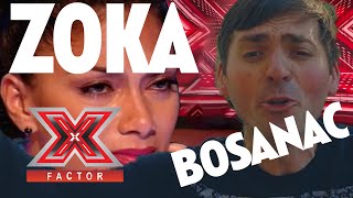 ZOKA Bosanac  Kralj Estrade  The X Factor [upl. by Ttenneb]