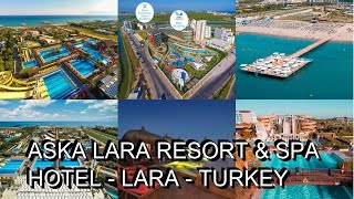 Aska Lara Resort amp Spa Hotel Lara Turkey [upl. by Esalb]