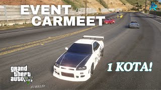 EVENT CARMEET  GTA 5 ROLEPLAY [upl. by Bobbette]