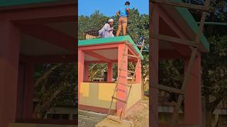 Removed the ladder from behind shortvideo funny vairalakumvideo2254 infobellshindirhymes [upl. by Volin]