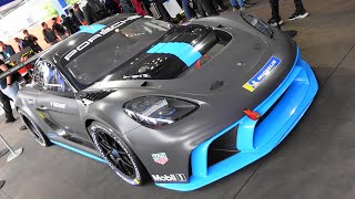 Porsche 718 Cayman GT4 ePerformance  24 Hours of Le Mans 2024 [upl. by Anilak]