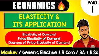 CH5 Elasticity amp its application Price Elasticity  Mankiw Micro economics GEBcomBABSc [upl. by Anelleh]