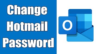 How To Change Hotmail Password 2021  Hotmail Account Password Change  Hotmailcom [upl. by Bautista]