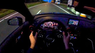 2020 Audi RS3 8V Sportback with Sport Exhaust  POV NIGHT Drive  Walkaround [upl. by Adniroc]