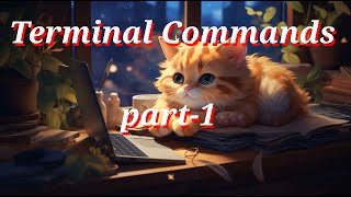 linux command tutorial  part 1  terminal commands  Learning Linux CLI [upl. by Laenej]