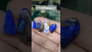 Australian boulder opals opalstone australia gemstone opal minerals minerals [upl. by Hahnert]