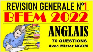 Anglais BFEM 2022  Révision Générale 1 [upl. by Ralaigh934]