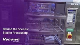 Behind the Scenes Sterile Processing [upl. by Lempres]