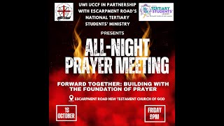 ALLNIGHT PRAYER MEETING UWI UCCF X NTSM [upl. by Noitsuj]