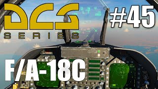 DCS FA18C  45  Gegenmaßnahmen Radar Warning Receiver RWR [upl. by Fonzie913]