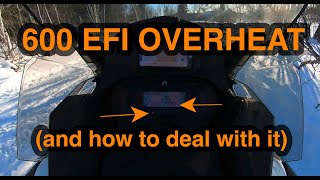 SkiDoo 600 EFI Overheat and how to deal with it [upl. by Claudy]