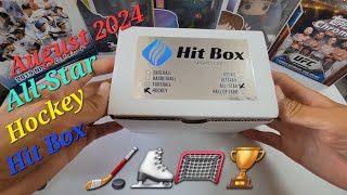 August 2024 AllStar Hockey Hit Box The Cup Auto Ill take it [upl. by Laurence]