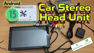 Android 13 Car Stereo Head Unit Unleash the Future of InCar Entertainment [upl. by Adnovad584]