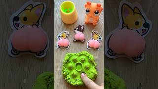 Squishy Corgi Calling Fun 🤩🐸😂 satisfying squishy fake calling corgi asmr trend shorts [upl. by Rabbaj]