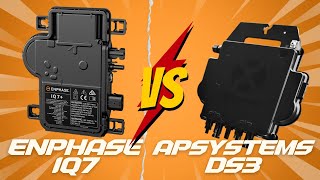 APSYSTEMS vs ENPHASE Microinverters [upl. by Aisekal]