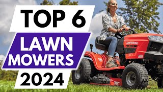 Top 6 Best Riding Lawn Mowers In 2024 [upl. by Eivla]