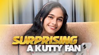 Surprising a kutty fan 🤩✨  Shivani Menon  youtube [upl. by Deevan]