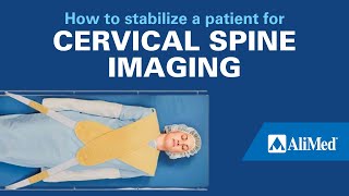 How to stabilize a patient for cervical spine imaging—AliMed® Cervical Visualization Harness [upl. by Amalbena]