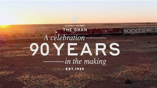 The Ghan  All Inclusive Rail Journeys  90 Years  15s [upl. by Rothenberg]