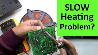 How To Repair Slow Heating Problem of Induction Cooktop [upl. by Ehlke]