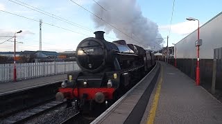 Mainline Steam At Speed JanuaryMarch 2015 [upl. by Enom224]