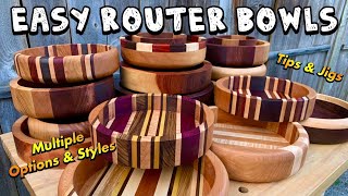 How to Make A Bowl with a Router [upl. by Attiuqihc]