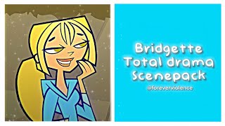 Bridgette Total Drama Scenepack  Total Drama Island 🏝️  4K quality [upl. by Fina]