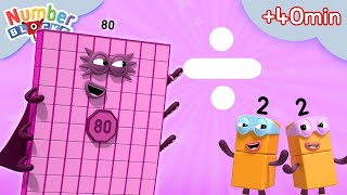 Number Magic Division  Learn to count challenge for kids  12345  Learn to divide  Numberblocks [upl. by Alih]