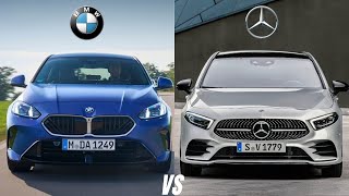 2024 BMW 1 Series vs 2024 MercedesBenz AClass Which Luxury Hatchback Wins [upl. by Trojan]