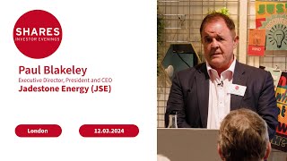 Jadestone Energy JSE  Paul Blakeley Executive Director President and CEO [upl. by Koral]