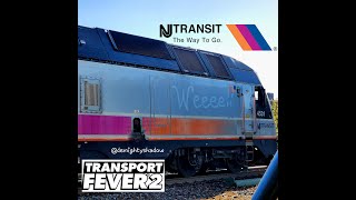 Transport Fever 2 PR NYC Ep 35 NJT Gladstone Line [upl. by Nilauqcaj886]