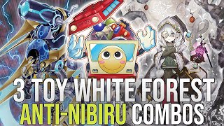 3 NEW ANTI NIBIRU TOY WHITE FOREST COMBOS  POST INFINITE FORBIDDEN [upl. by Aleehs]