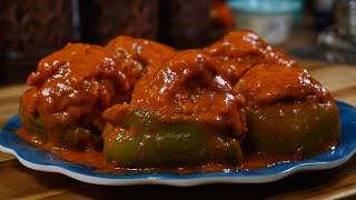 Classic Stuffed Bell Peppers  How To Make [upl. by Indnahc]