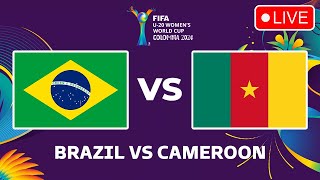 BRAZIL VS CAMEROON FIFA U20 Womens World Cup 2024 Round of 16 Preview Predictions amp Head to head [upl. by Larentia]