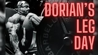 Training With Dorian Yates  Intense Leg Day Experience [upl. by Ahsetel]