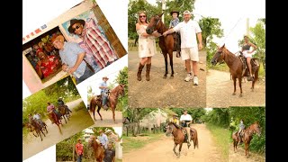 Corrida Santa Ana Cabalgata Fiestas Patronales Vuelta Larga Imbert Puerto Plata República Dominicana [upl. by Arlin]