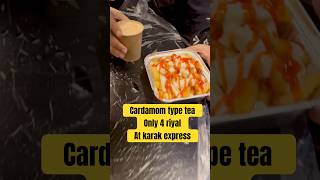 Tea and Fries at Karak Express  Madina Food Street [upl. by Dyrrej]