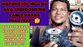 SPEEDOMETER CABLE PUTOL NGA BA PAG INAATRAS [upl. by Aissirac]