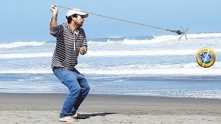 Técnica de lance con Línea de Mano para PESCA en Playa  TIPS DE PESCAR [upl. by Claire753]