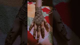 Latest mehendi design mehndi mehendidesign design shorts [upl. by Shiri]