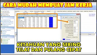 Cara Mudah Membuat Jam Kerja di Fingerprint Solution  Part 3 [upl. by Audwin340]