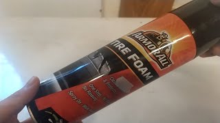 Tire Foam Works Really Well  Armor All Tire Foam Review [upl. by Crisey]