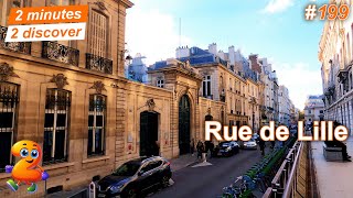 2 minutes 2 discover 199 Rue de Lille Paris France [upl. by Natsreik914]