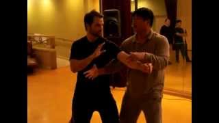 Fighting Arts  Yin Style Bagua  Shocking attack applications [upl. by Ahsinod]