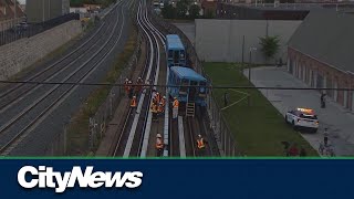 Shuttle buses investigation continue after RT derailment [upl. by Valentina]